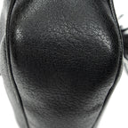 Shoulder Bag Lou Camera Bag Black Goatskin Leather