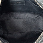 Shoulder Bag Lou Camera Bag Black Goatskin Leather
