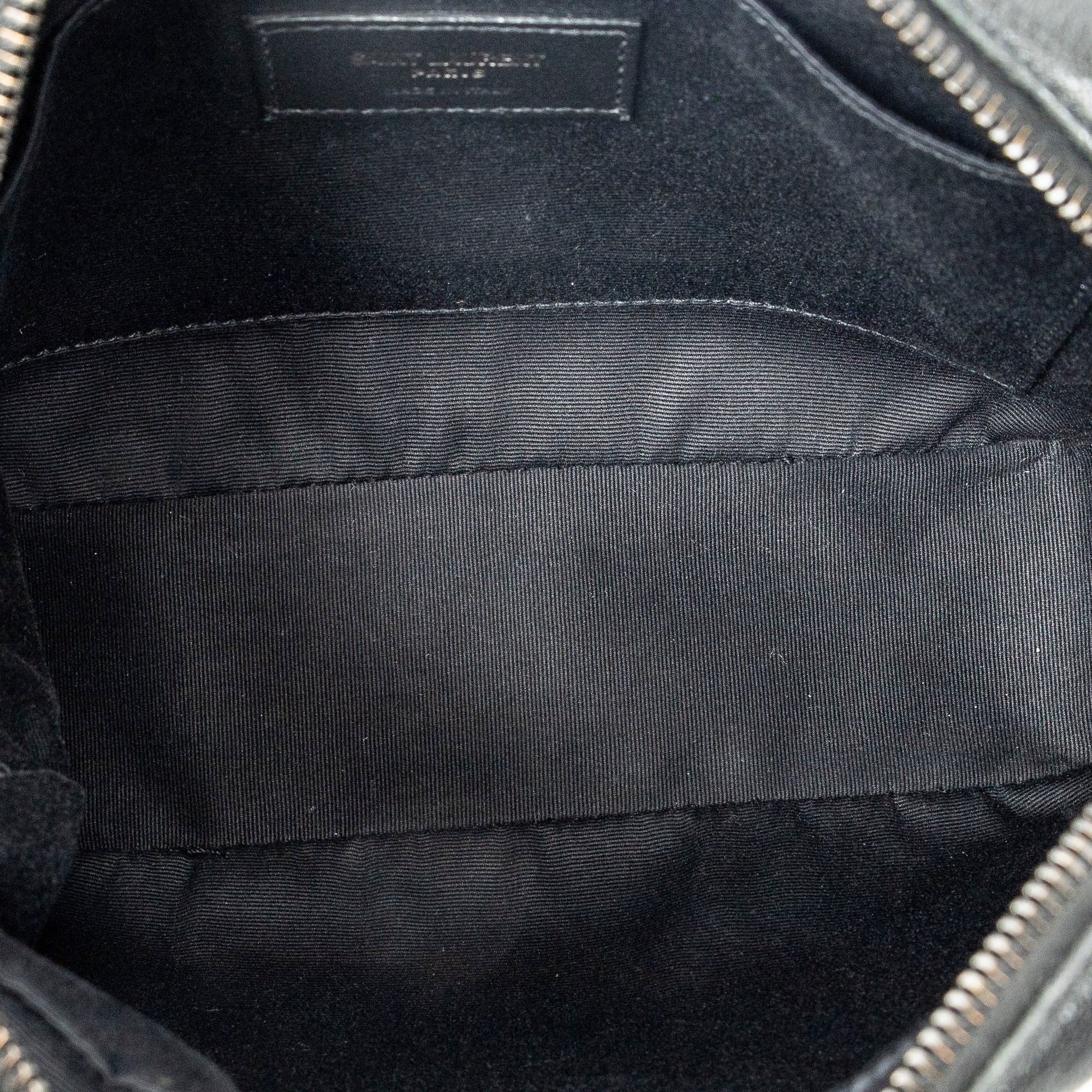 Shoulder Bag Lou Camera Bag Black Goatskin Leather