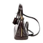 Shoulder Bag Alma BB Amarante Monogram Vernis