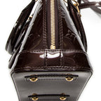Shoulder Bag Alma BB Amarante Monogram Vernis