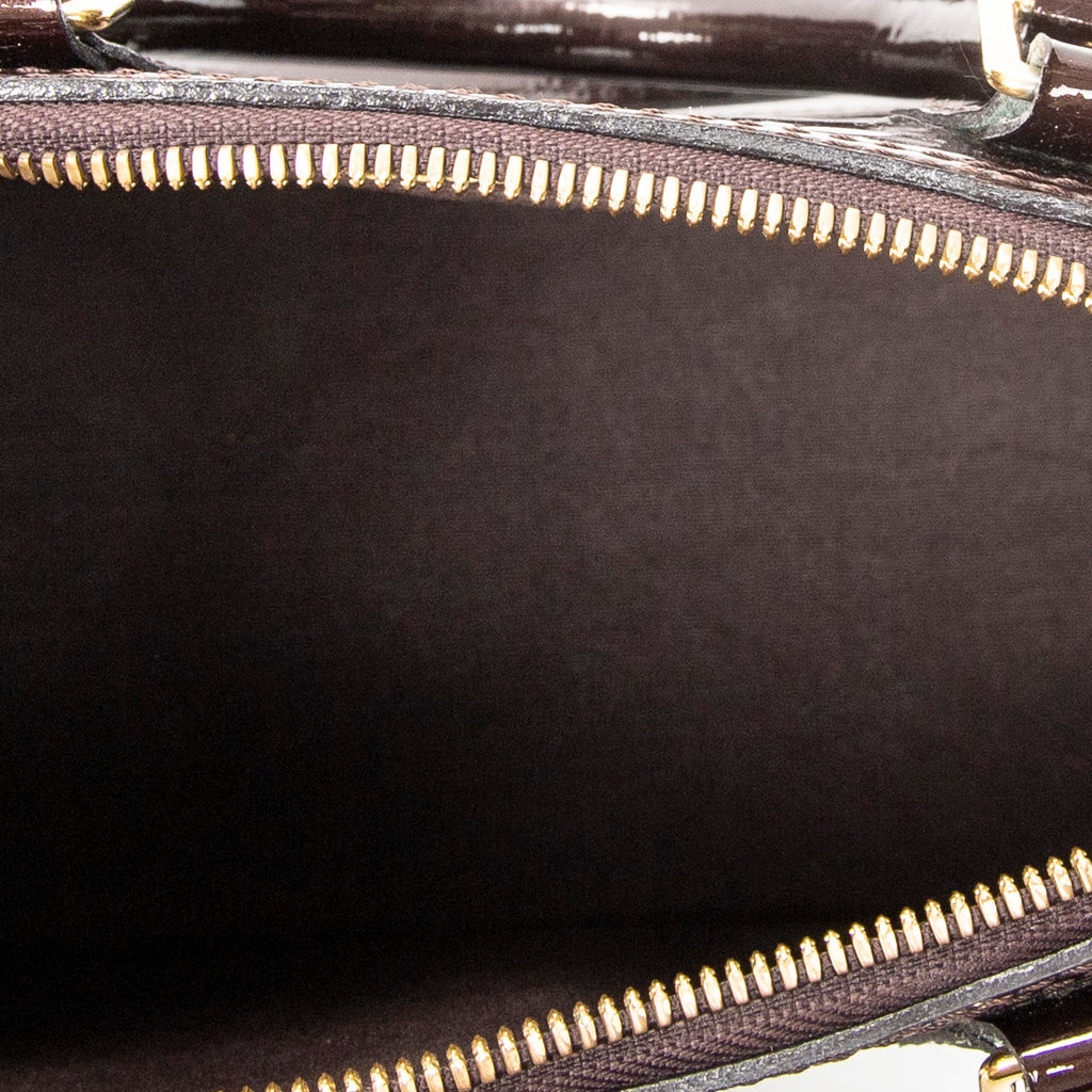 Shoulder Bag Alma BB Amarante Monogram Vernis