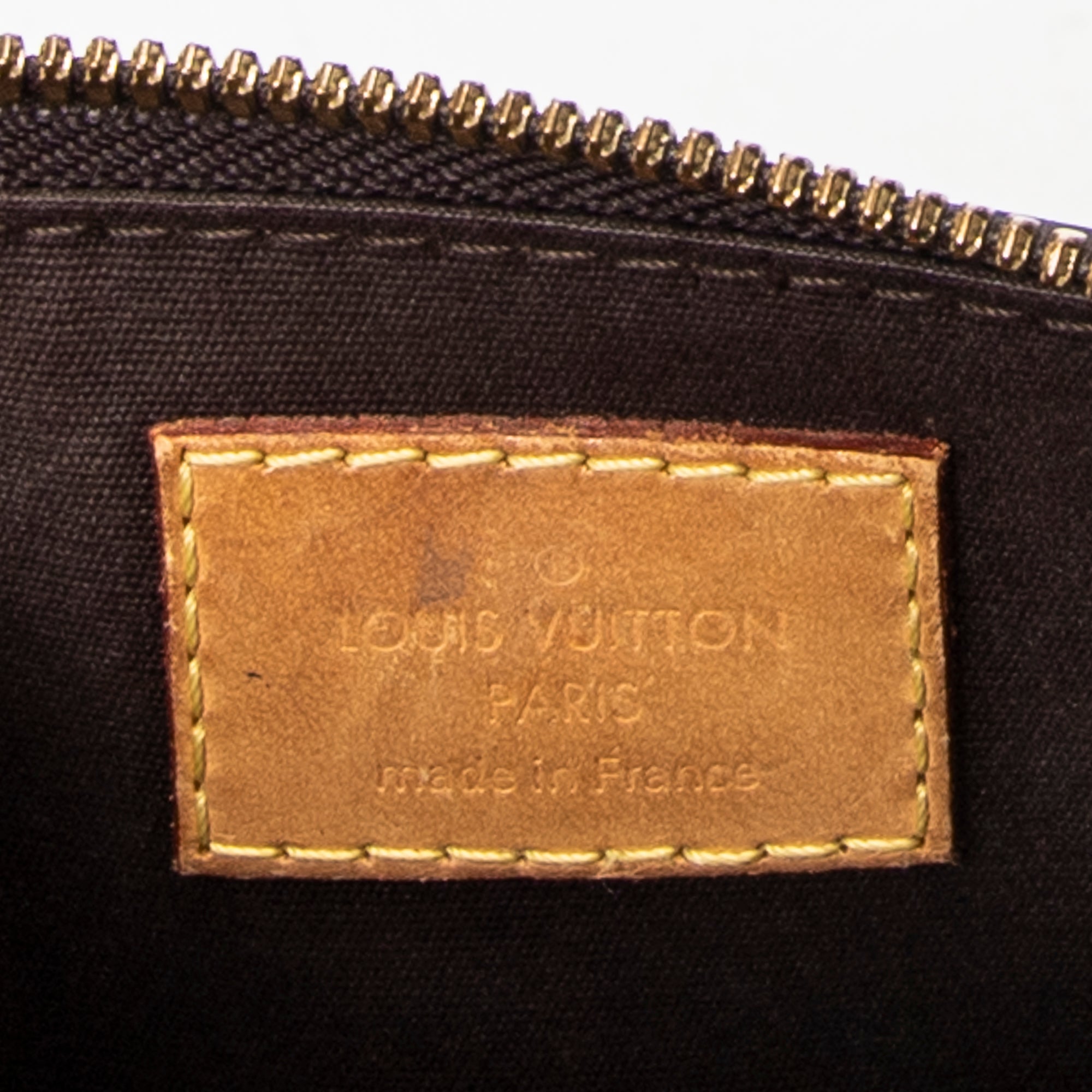 Shoulder Bag Alma BB Amarante Monogram Vernis
