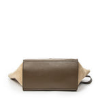 Shoulder Bag Medium Trapeze Black Calfskin Leather