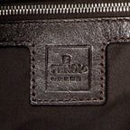 Shoulder Bag Baguette Brown Zucca Canvas