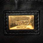 Shoulder Bag Mini Peekaboo Black Calfskin Leather
