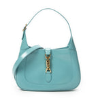 Shoulder Bag Small Jackie 1961 Light Blue Calfskin Leather