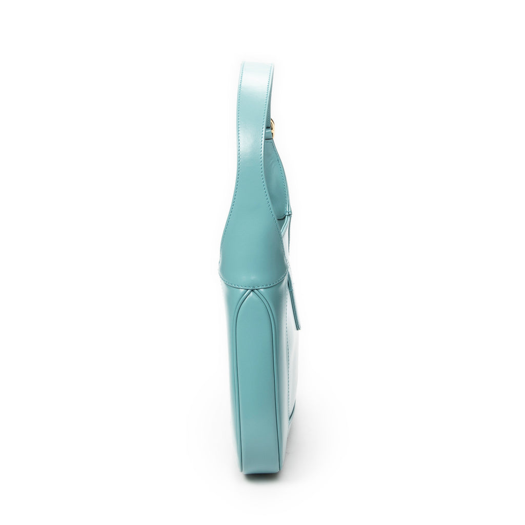 Shoulder Bag Small Jackie 1961 Light Blue Calfskin Leather