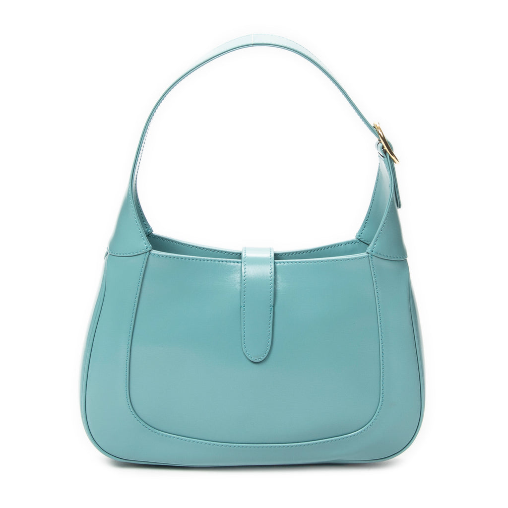 Shoulder Bag Small Jackie 1961 Light Blue Calfskin Leather