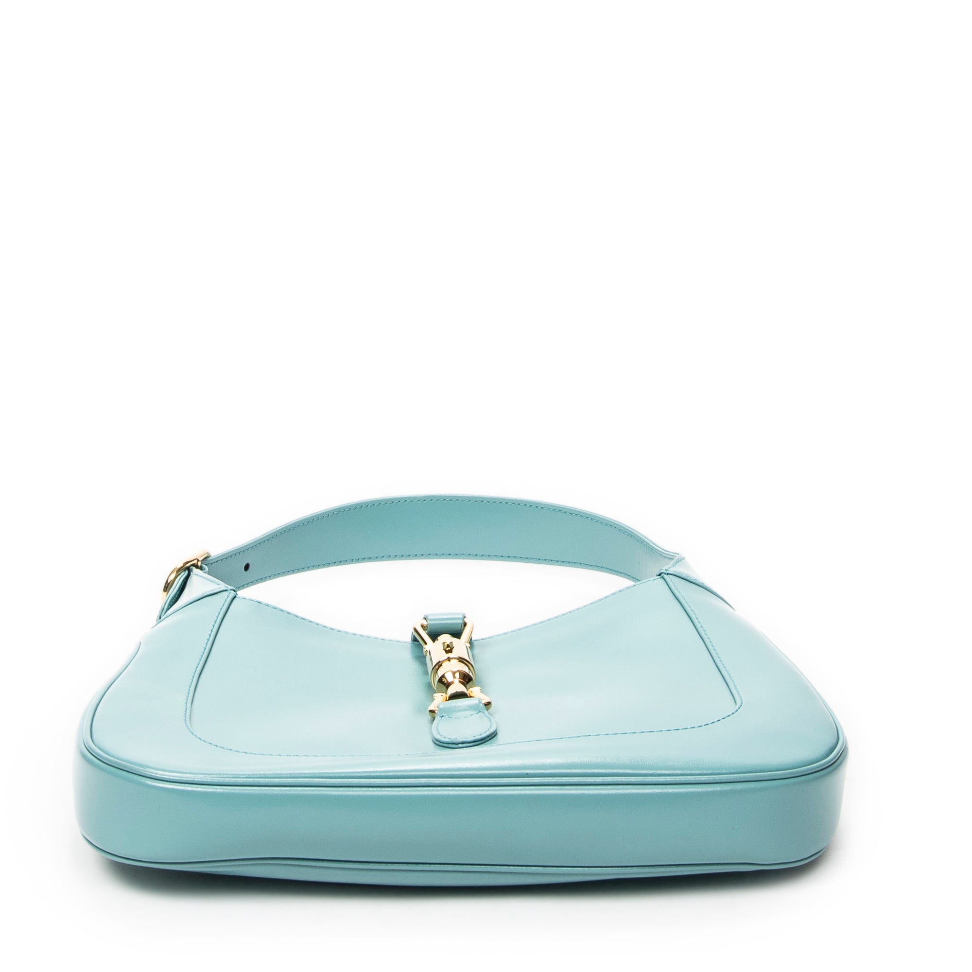 Shoulder Bag Small Jackie 1961 Light Blue Calfskin Leather