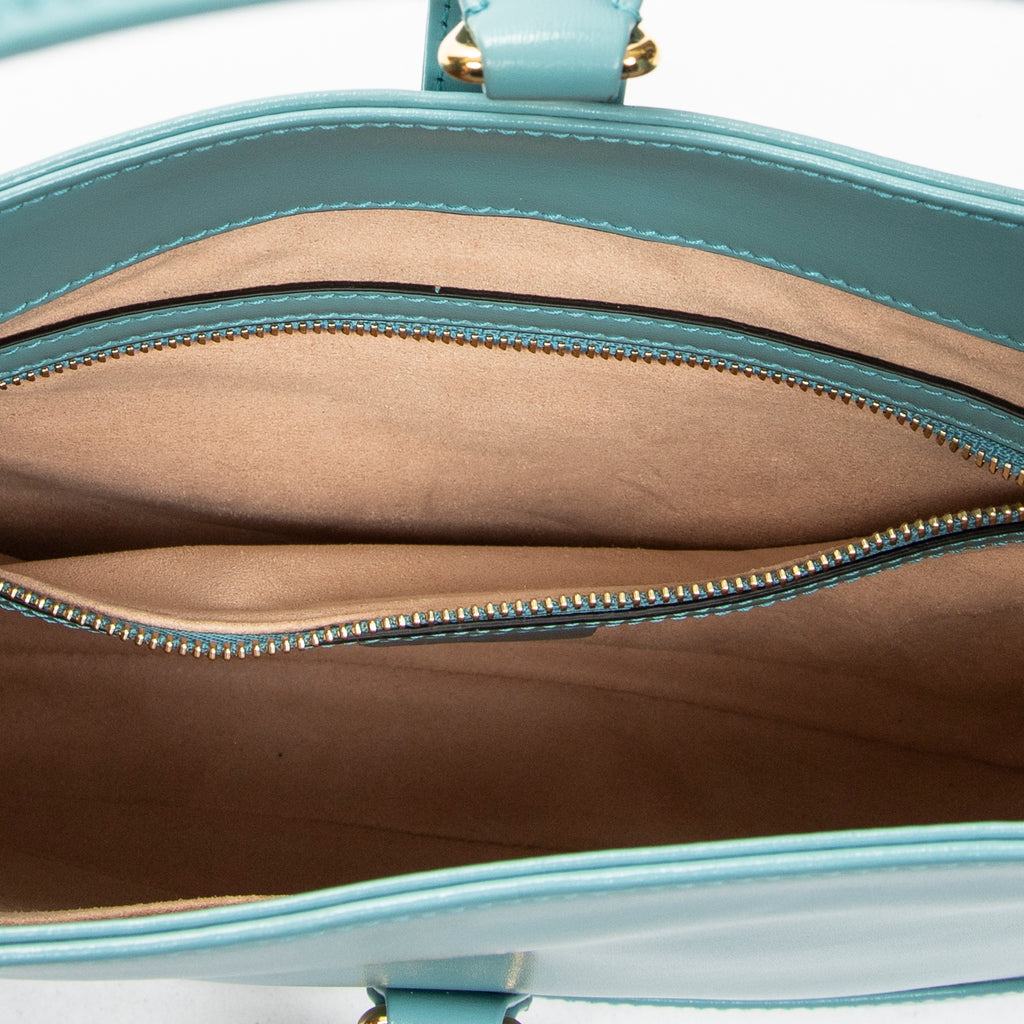 Shoulder Bag Small Jackie 1961 Light Blue Calfskin Leather