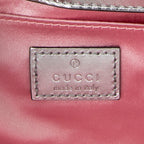 Shoulder Bag Medium Horsebit Chain Iridescent Pink Quilted Calfskin Leather