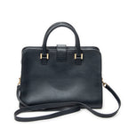 Shoulder Bag Small Monogram Cabas Navy Calfskin Leather