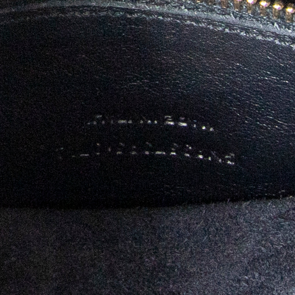 Shoulder Bag Small Monogram Cabas Navy Calfskin Leather