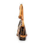 Shoulder Bag Saumur MM Brown Monogram Canvas