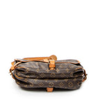 Shoulder Bag Saumur MM Brown Monogram Canvas