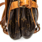 Shoulder Bag Saumur MM Brown Monogram Canvas