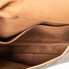 Shoulder Bag Saumur MM Brown Monogram Canvas