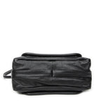 Shoulder Bag Medium Paraty Black Grained Calfskin Leather