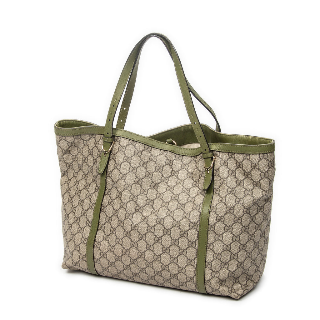 Shoulder Bag Nice Tote Beige Supreme Coated Canvas