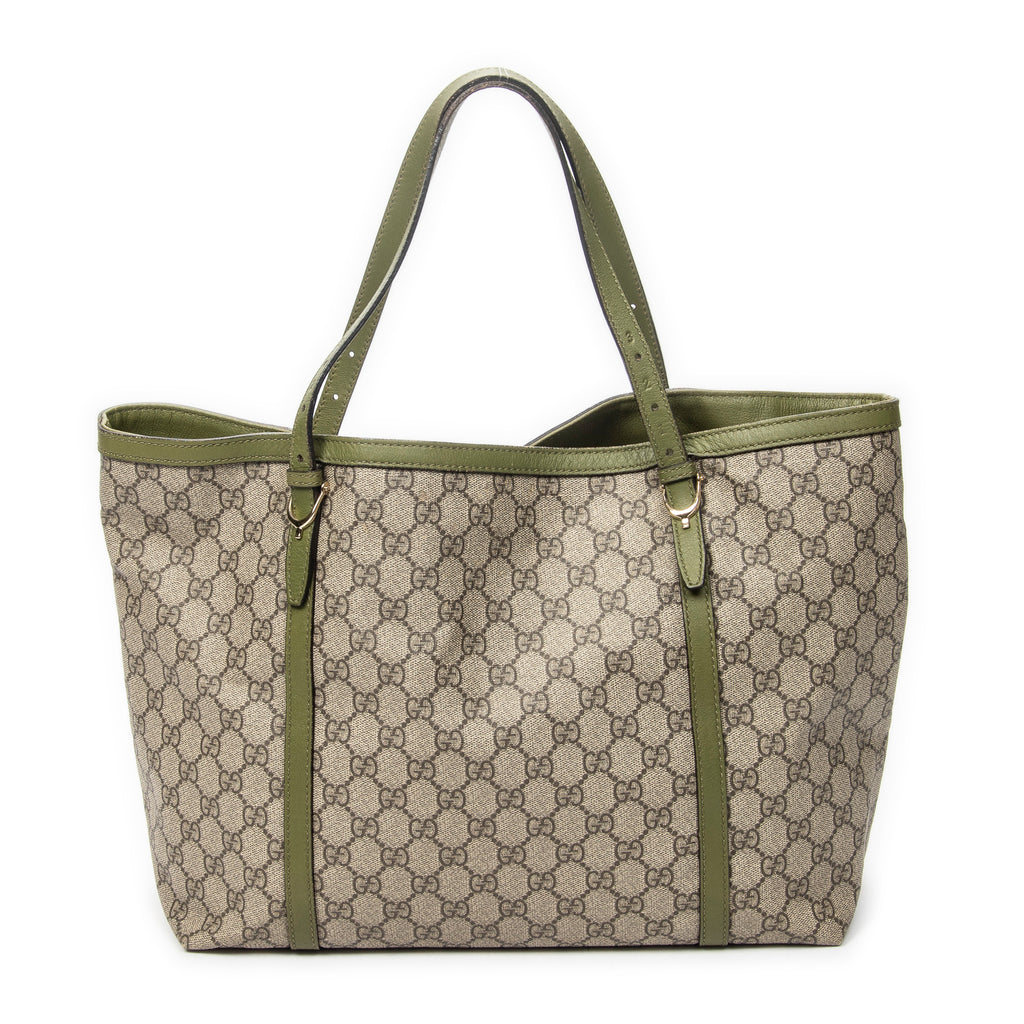 Shoulder Bag Nice Tote Beige Supreme Coated Canvas