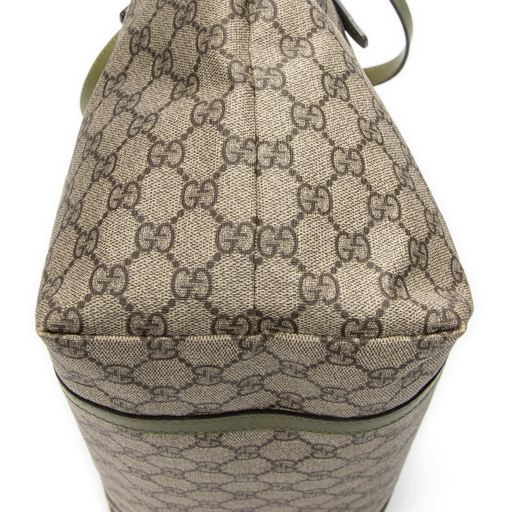 Shoulder Bag Nice Tote Beige Supreme Coated Canvas