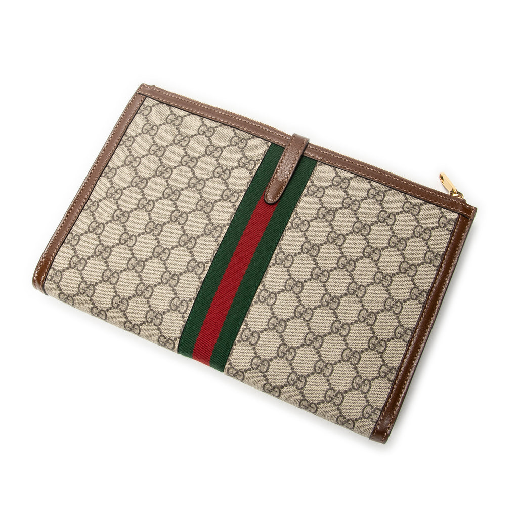 Clutch Jackie 1961 Clutch Beige Supreme Coated Canvas