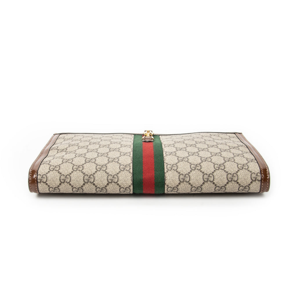 Clutch Jackie 1961 Clutch Beige Supreme Coated Canvas