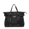 Shoulder Bag Zip Shopping Tote Black Guccissima Nylon Canvas