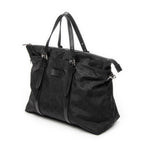 Shoulder Bag Zip Shopping Tote Black Guccissima Nylon Canvas