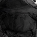Shoulder Bag Zip Shopping Tote Black Guccissima Nylon Canvas