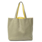 Shoulder Bag Double Sens Reversible Tote 36 Sauge Clemence Leather