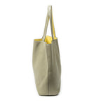 Shoulder Bag Double Sens Reversible Tote 36 Sauge Clemence Leather