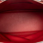 Shoulder Bag Bolide 31 Rouge Garance Clemence Leather