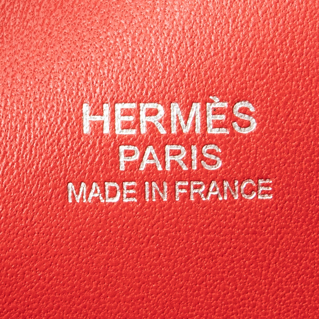 Shoulder Bag Bolide 31 Rouge Garance Clemence Leather