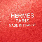 Shoulder Bag Bolide 31 Rouge Garance Clemence Leather