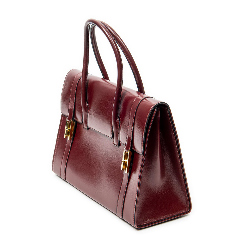 Handbag Drag 30 Rouge H Box Leather