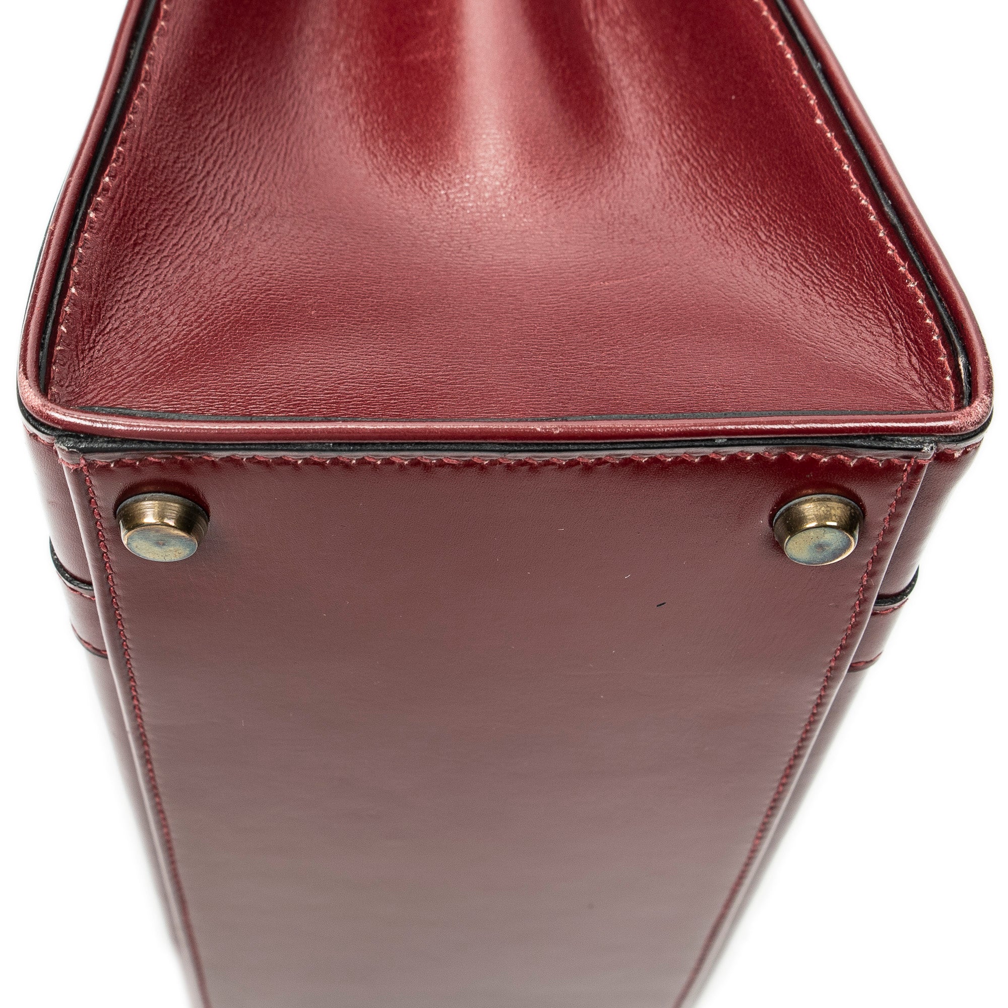 Handbag Drag 30 Rouge H Box Leather