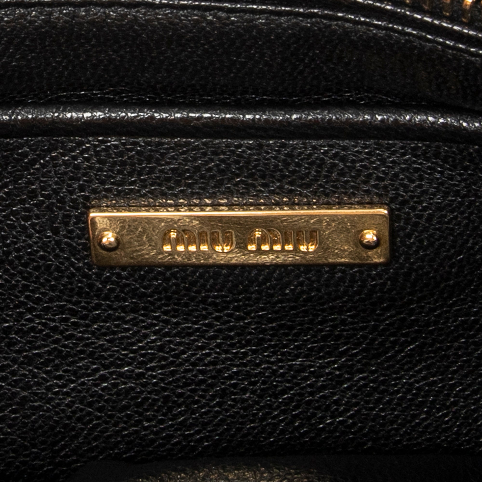 Clutch Biker Zip Clutch Dark Brown Nappa Quilted Leather