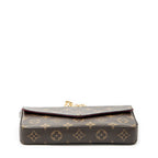 Shoulder Bag Felicie Pochette Brown Monogram Canvas
