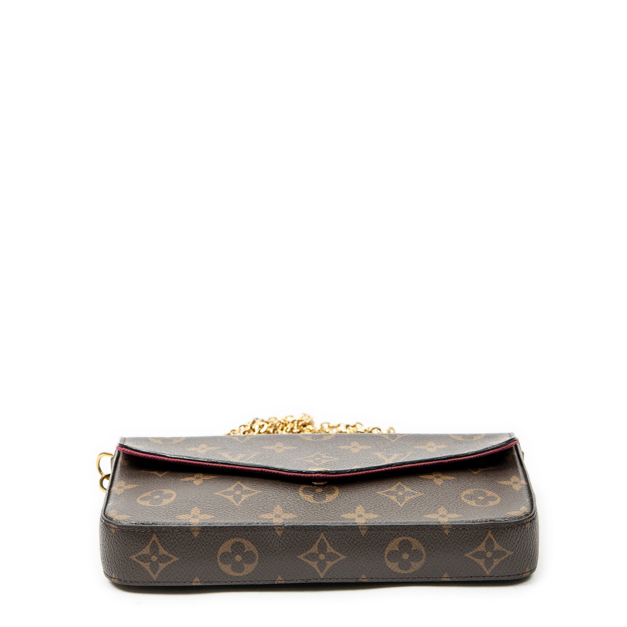 Shoulder Bag Felicie Pochette Brown Monogram Canvas
