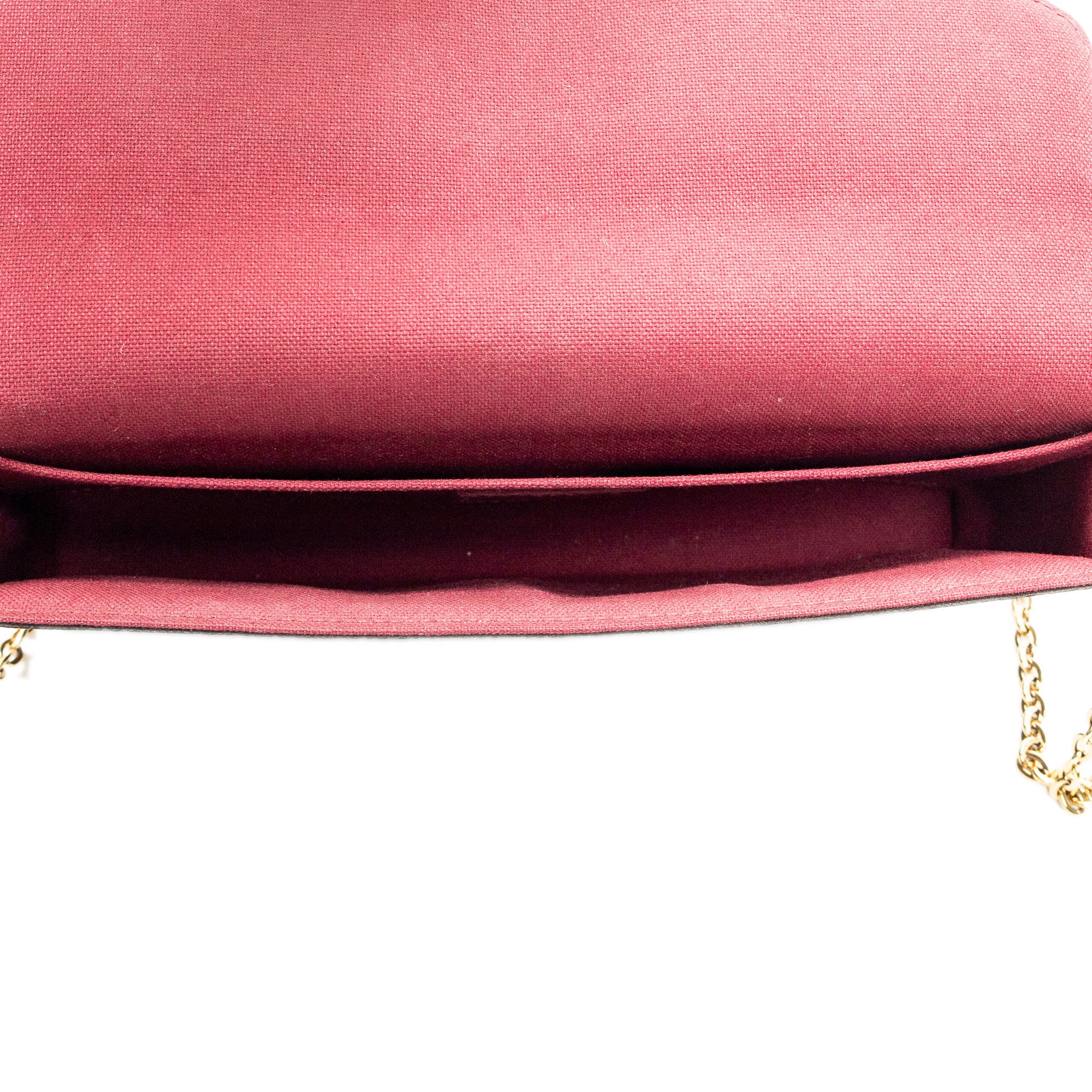 Shoulder Bag Felicie Pochette Brown Monogram Canvas