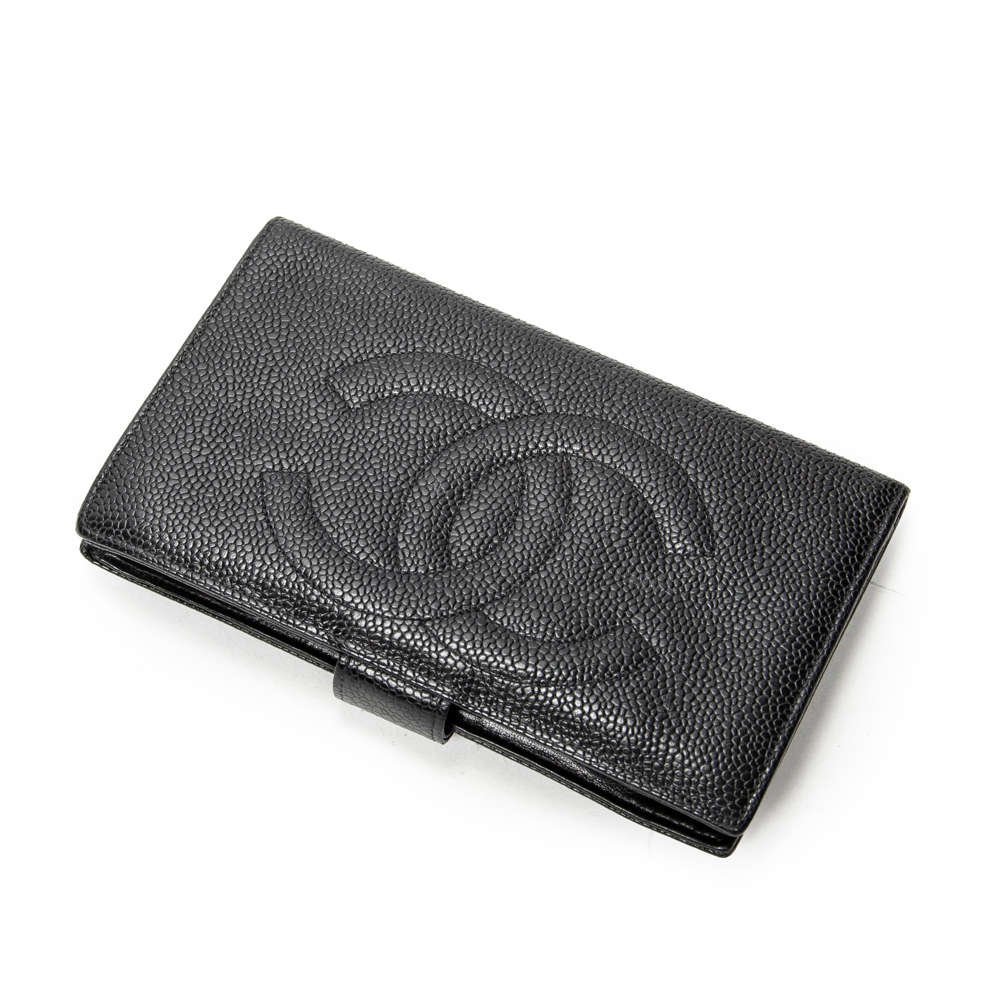Wallet Timeless French Purse Wallet Black Caviar Leather