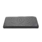 Wallet Timeless French Purse Wallet Black Caviar Leather