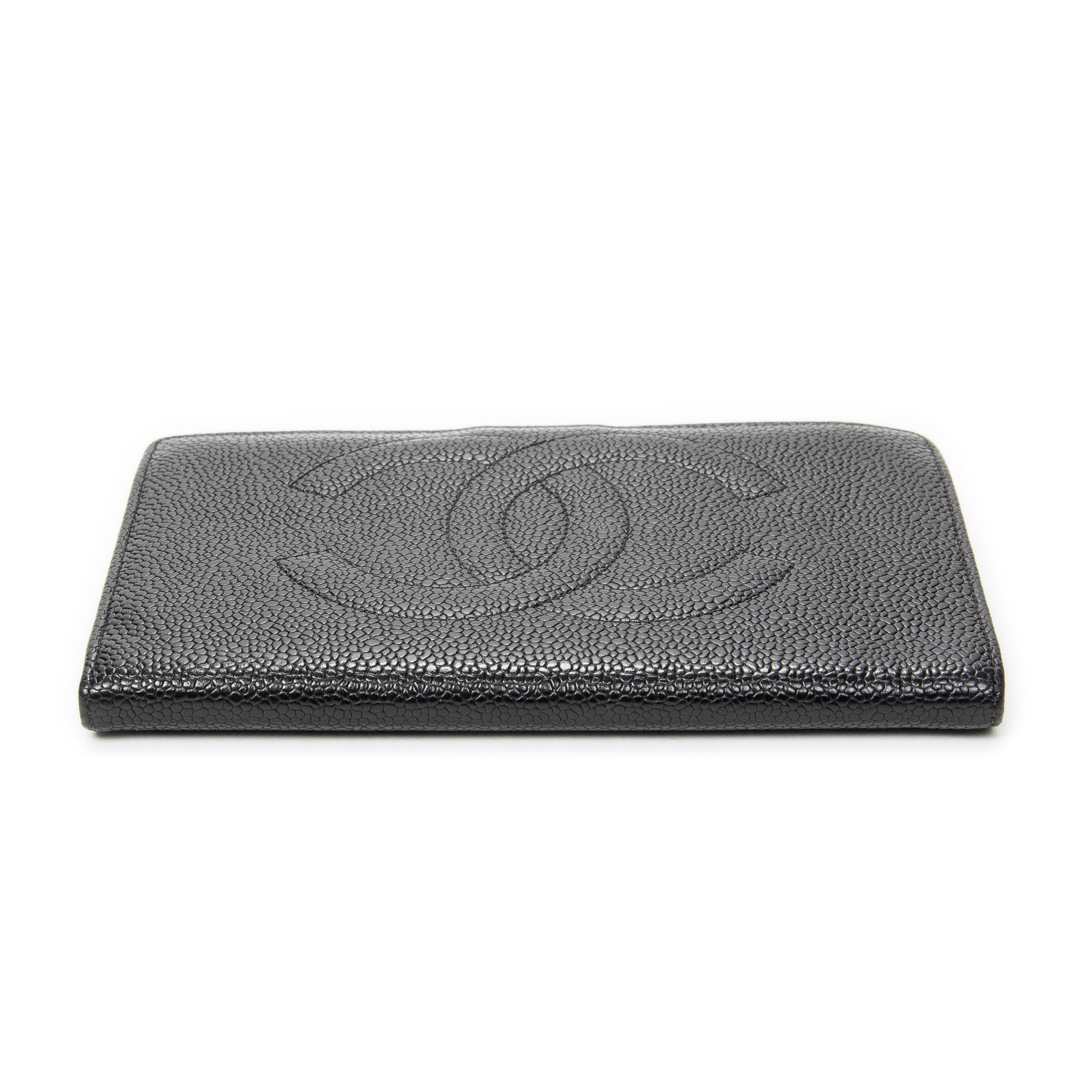 Wallet Timeless French Purse Wallet Black Caviar Leather