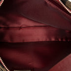 Shoulder Bag Zip Pochette Brown Zucca Canvas