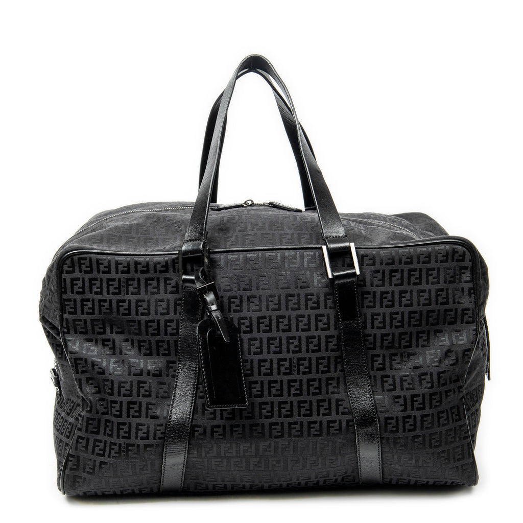 Travel Bag Collapsible Weekender Black Zucchino Canvas