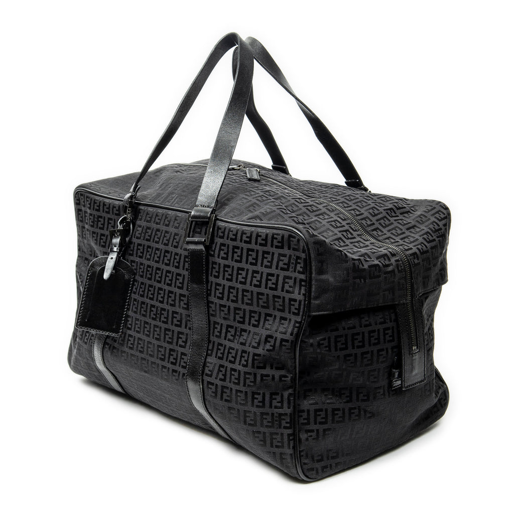Travel Bag Collapsible Weekender Black Zucchino Canvas