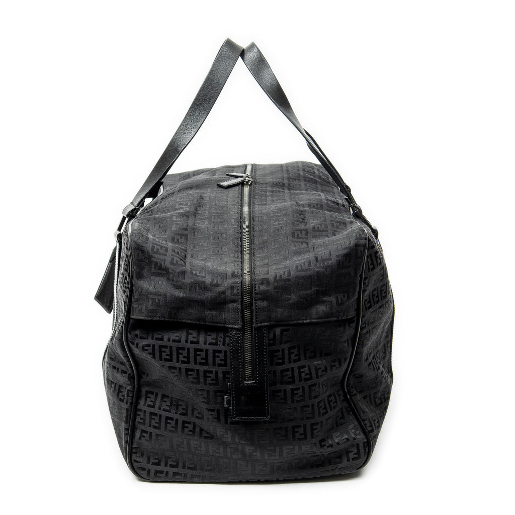 Travel Bag Collapsible Weekender Black Zucchino Canvas