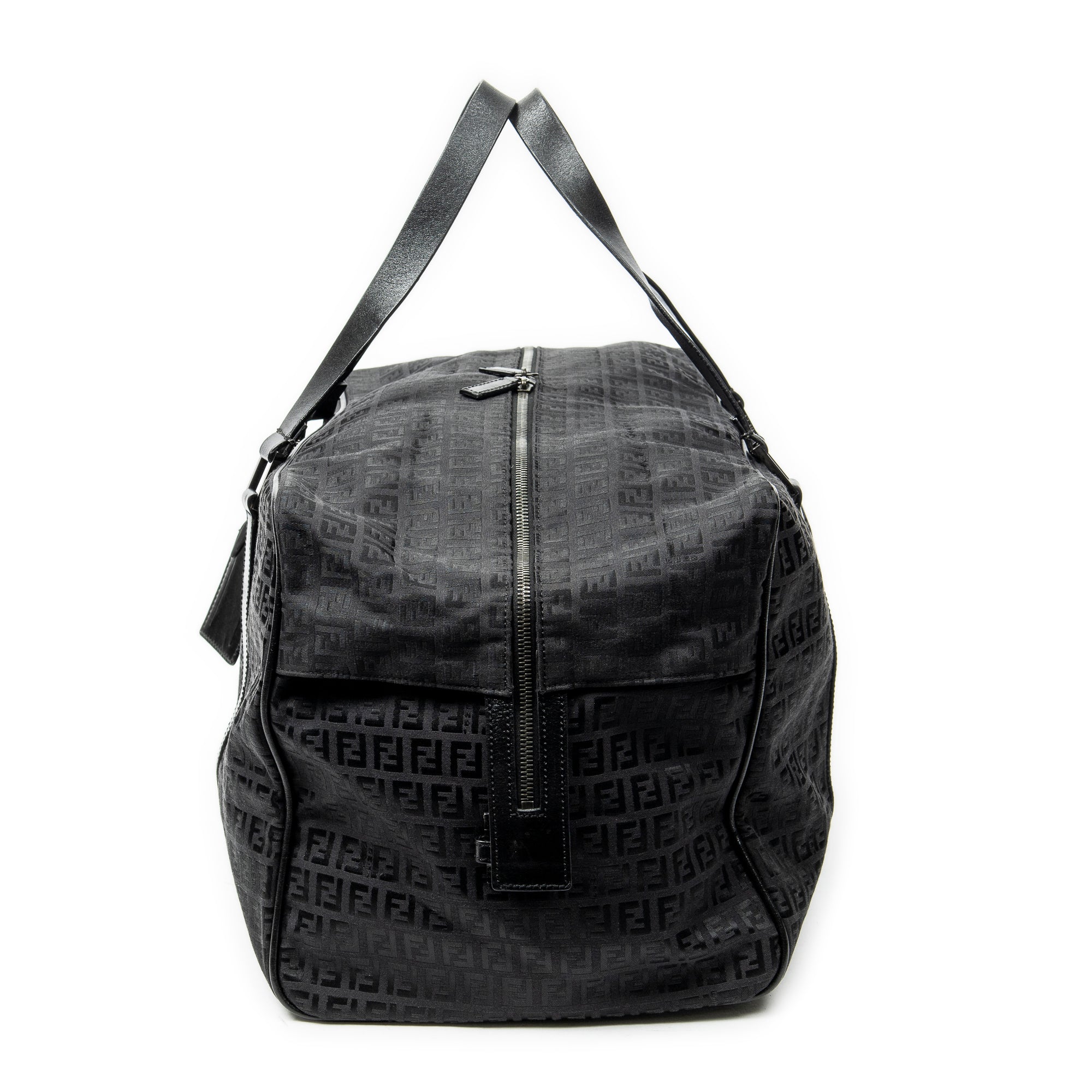 Travel Bag Collapsible Weekender Black Zucchino Canvas